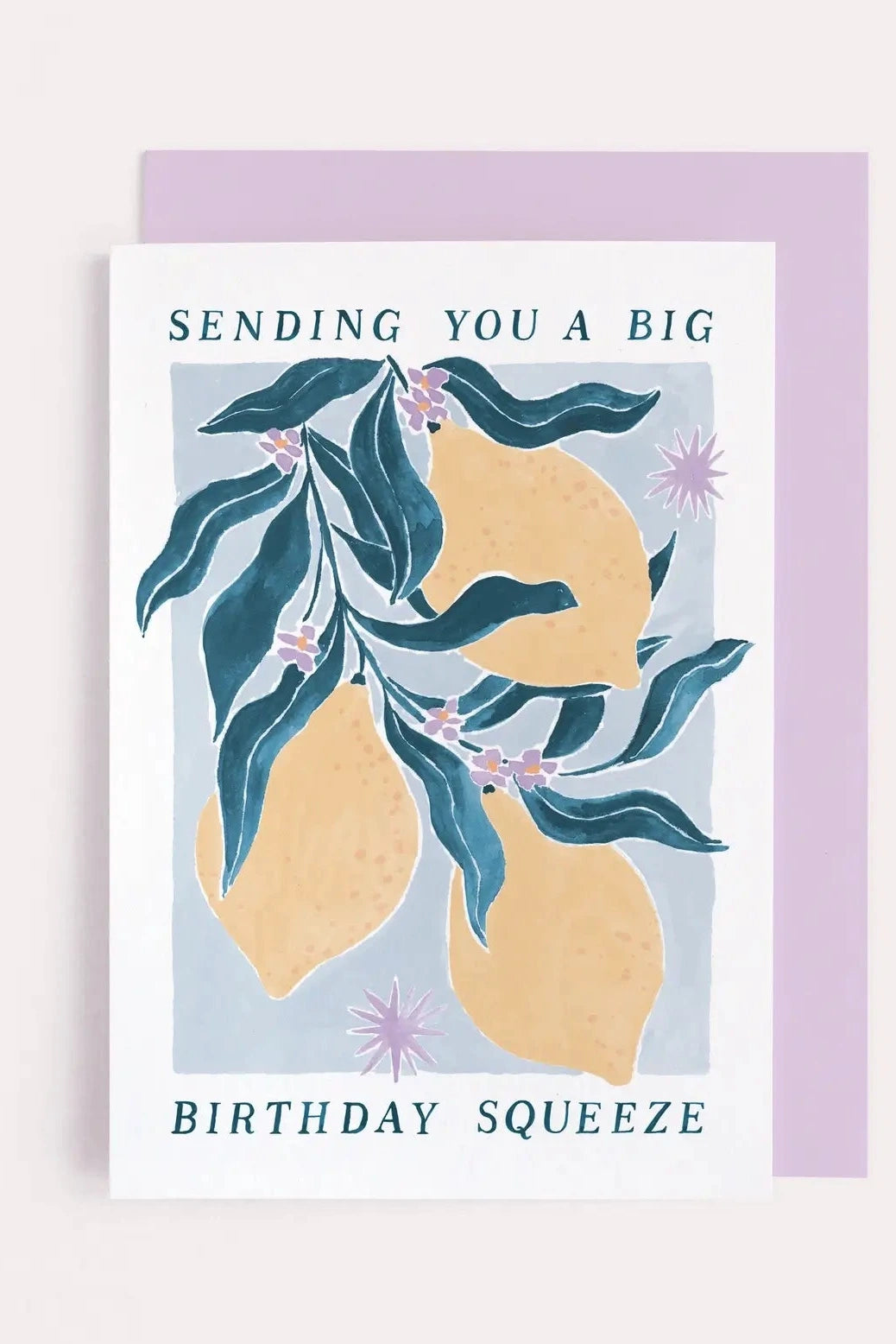 Sister Paper Co. lemons birthday card