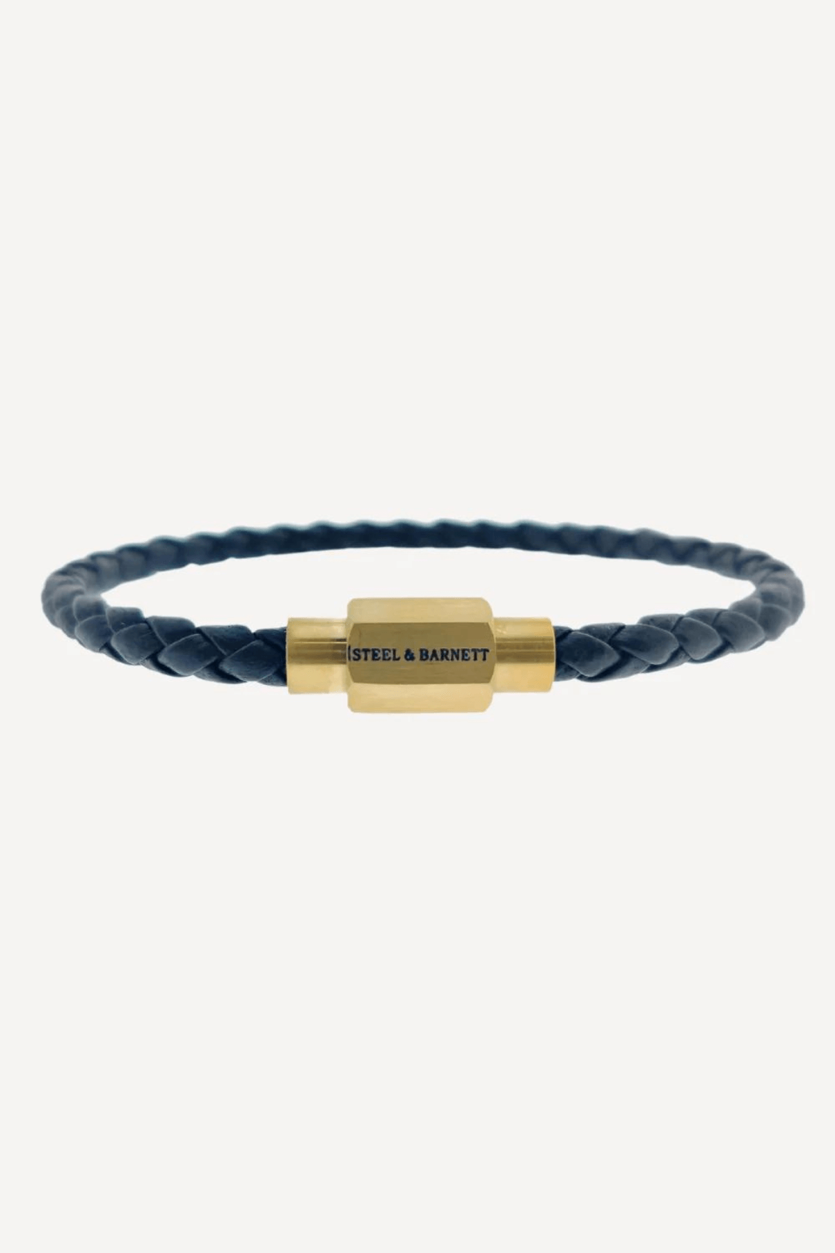 Luke Landon Gold Black Bracelet. Formal Men's leather bracelet. Steel & Barnett men’s jewelry. Steel & Barnett bracelets for men. Steel & Barnett men’s bracelets. Steel & Barnett leather bracelets. Steel & Barnett stone bracelet. Steel & Barnett Gold Luke Landon Leather Bracelet. Steel & Barnett Silver Derby Leather Bracelet. Steel & Barnett Stones Colourful Bracelet. Steel & Barnett Silver Riley Leather Bracelet. Elegant men’s jewelry. Simple men’s jewelry. Well made men’s jewelry. Classic jewelry for men.
