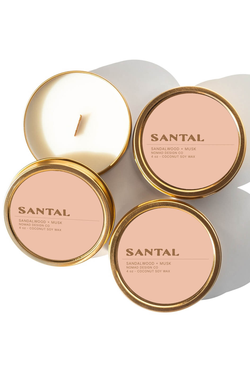 sandalwood and musk candle