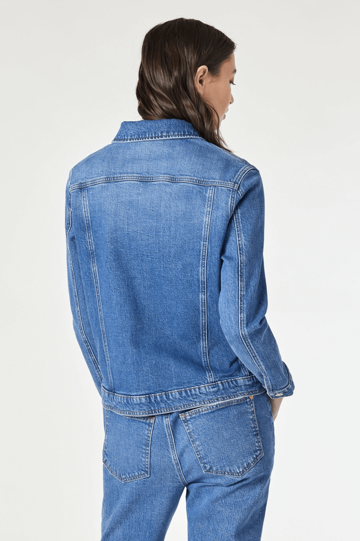 Mavi Katy Denim Jacket Dark Recycled Blue