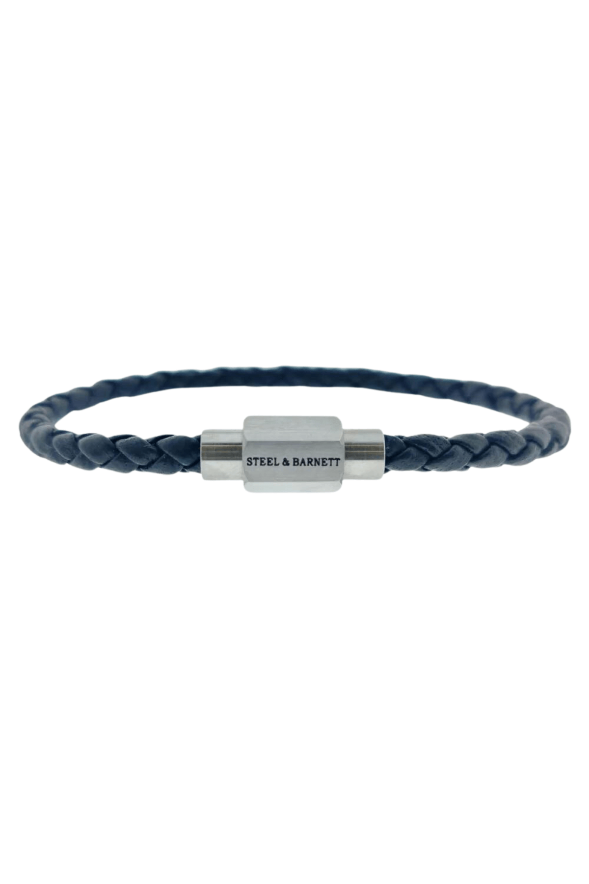 steel & barnett leather bracelet 