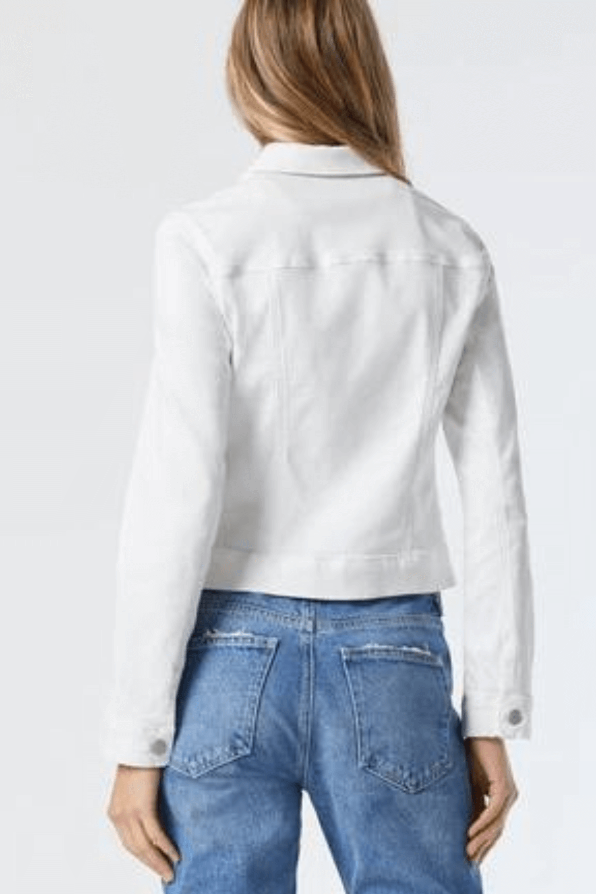 Mavi White Jean Jacket