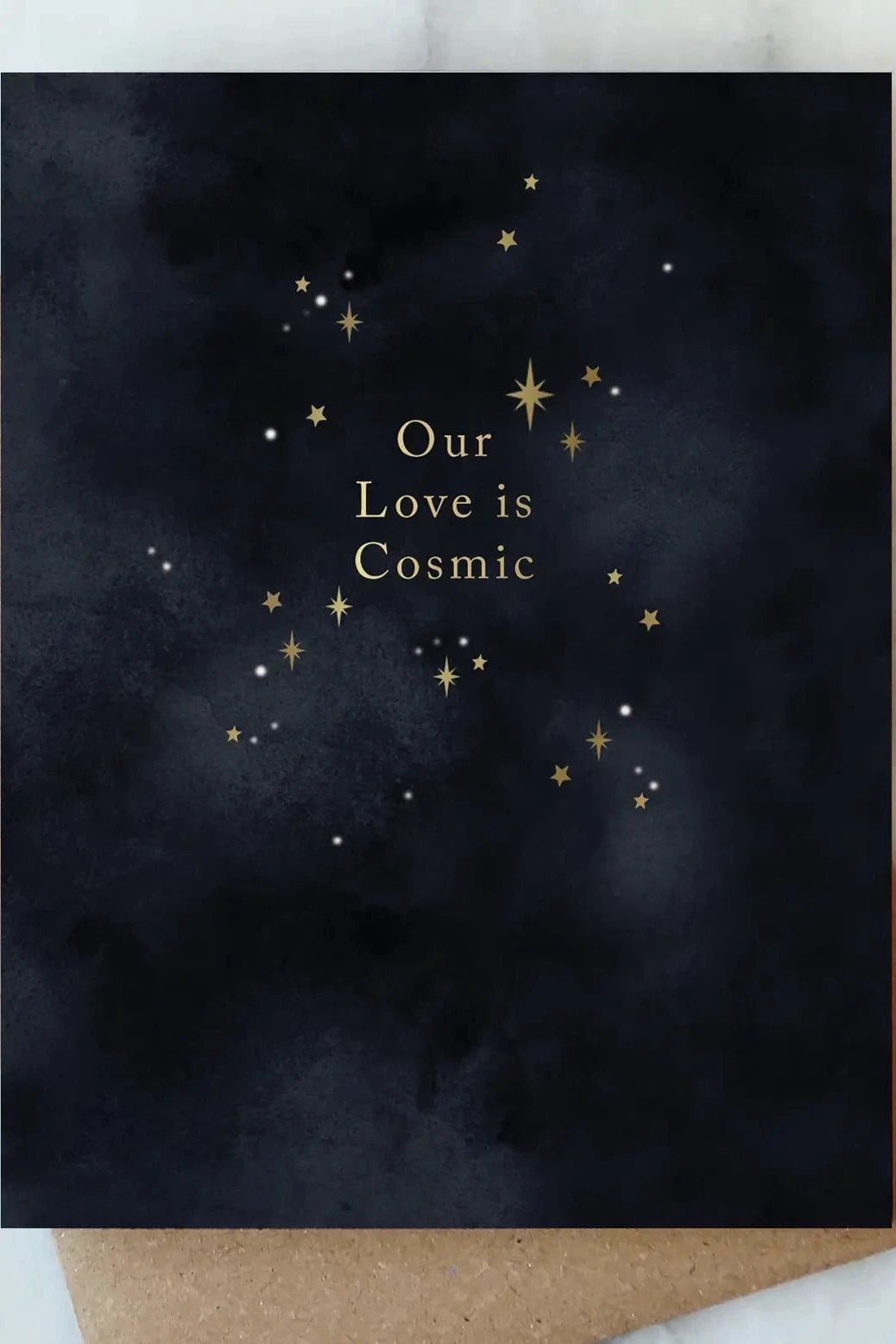 Abigail Jayne Design our love is cosmic card