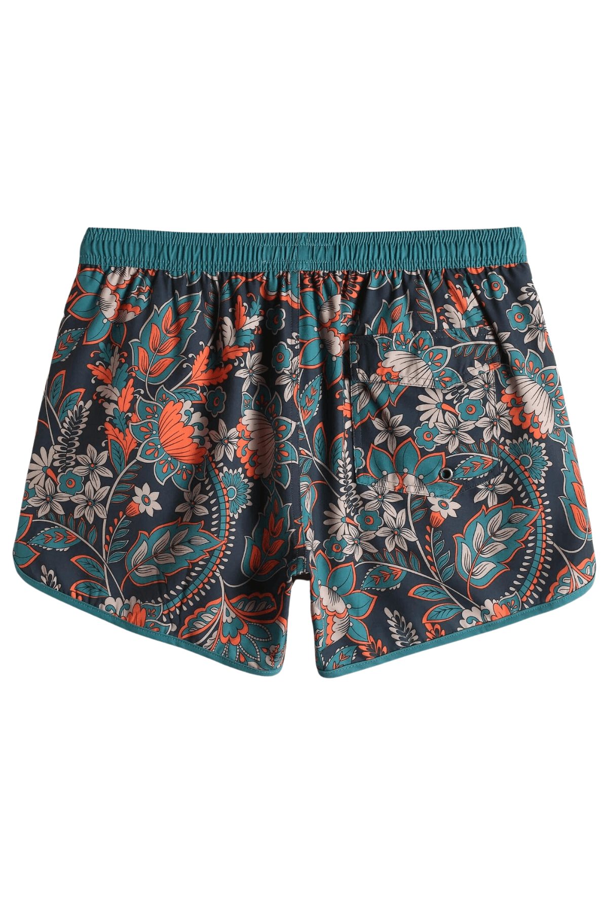 Mens Floral Swim Trunks