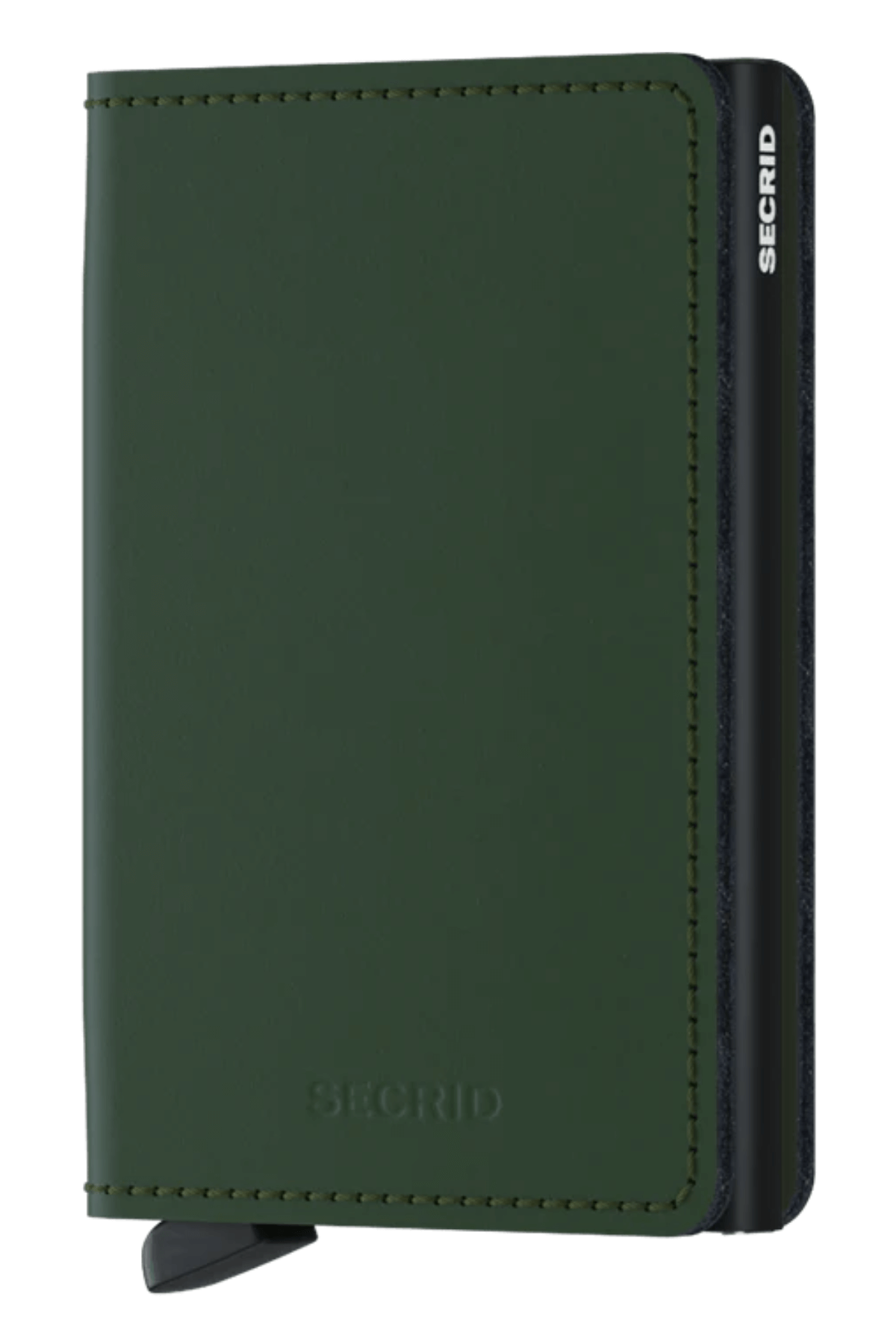 Secrid Slim Wallet Matte Green and Black