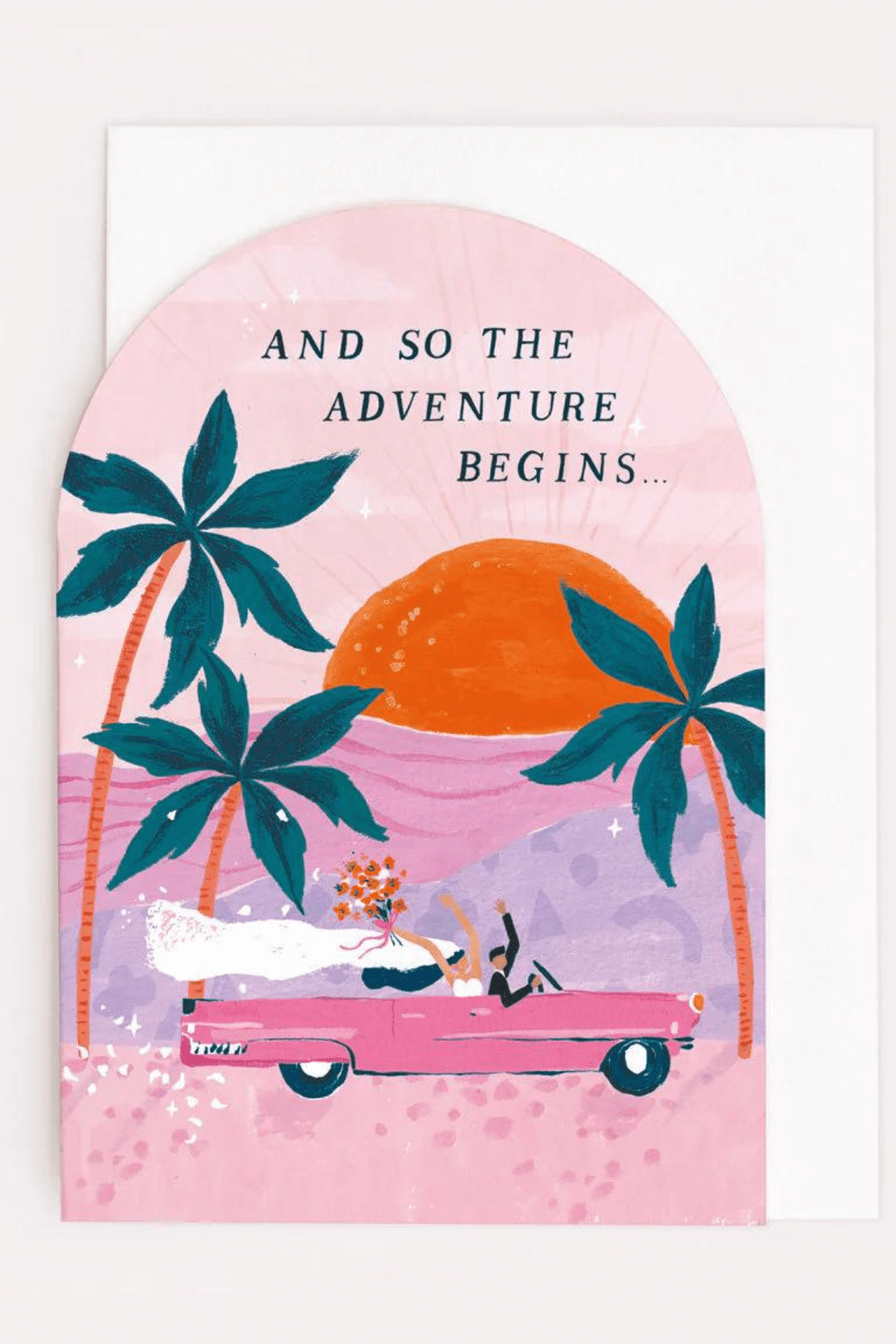 Sister Paper Co. Adventures Wedding Card