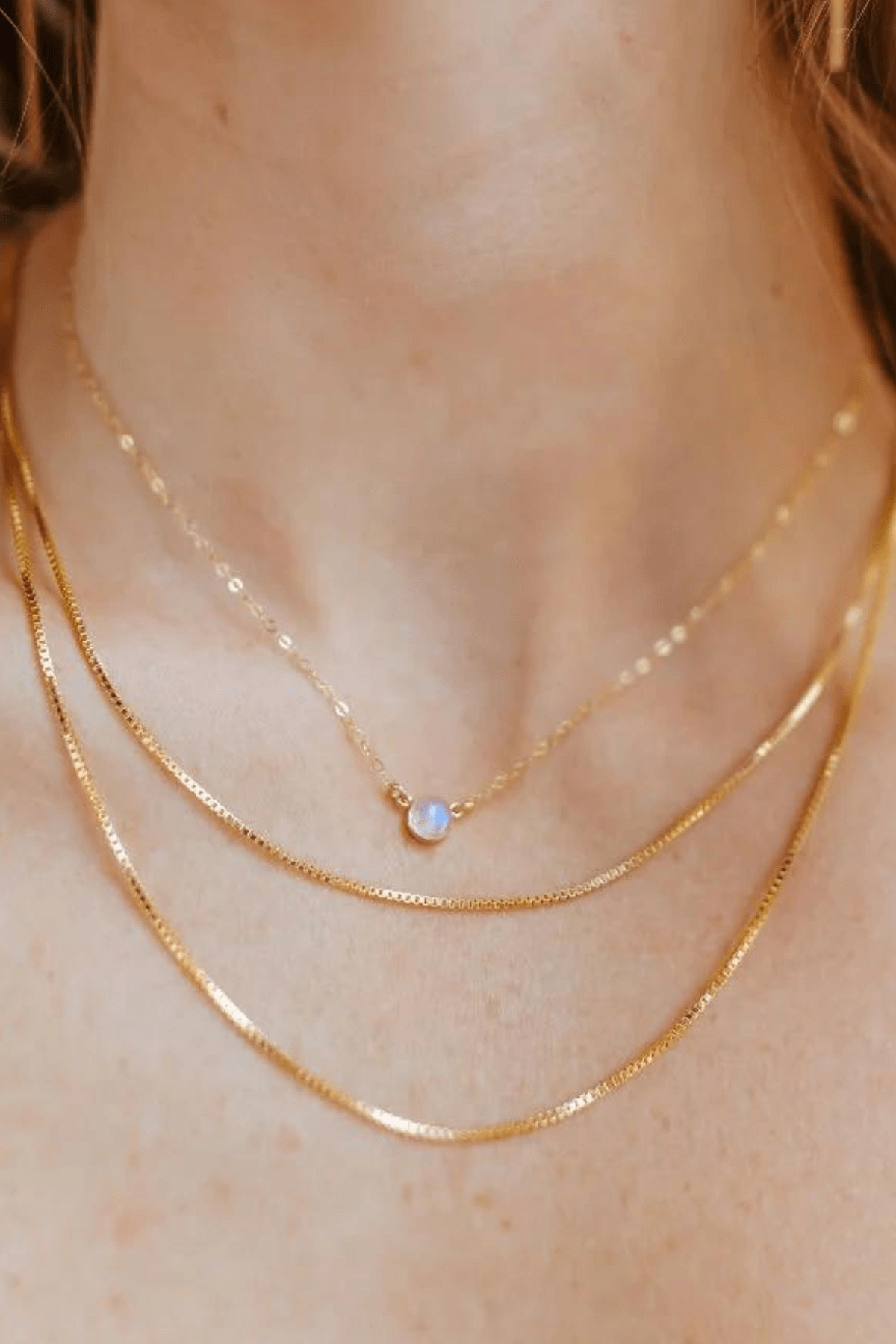 Token Jewelry Delany Chain Necklace Gold Filled