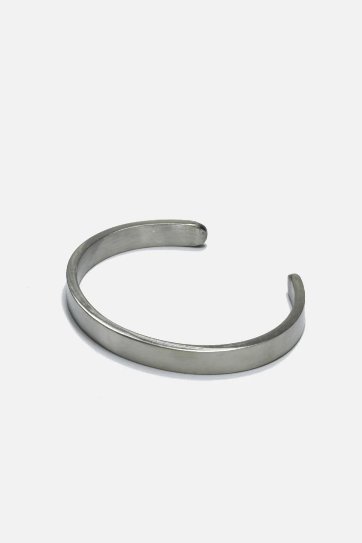 Mens Wide Steel Cuff - Kariella