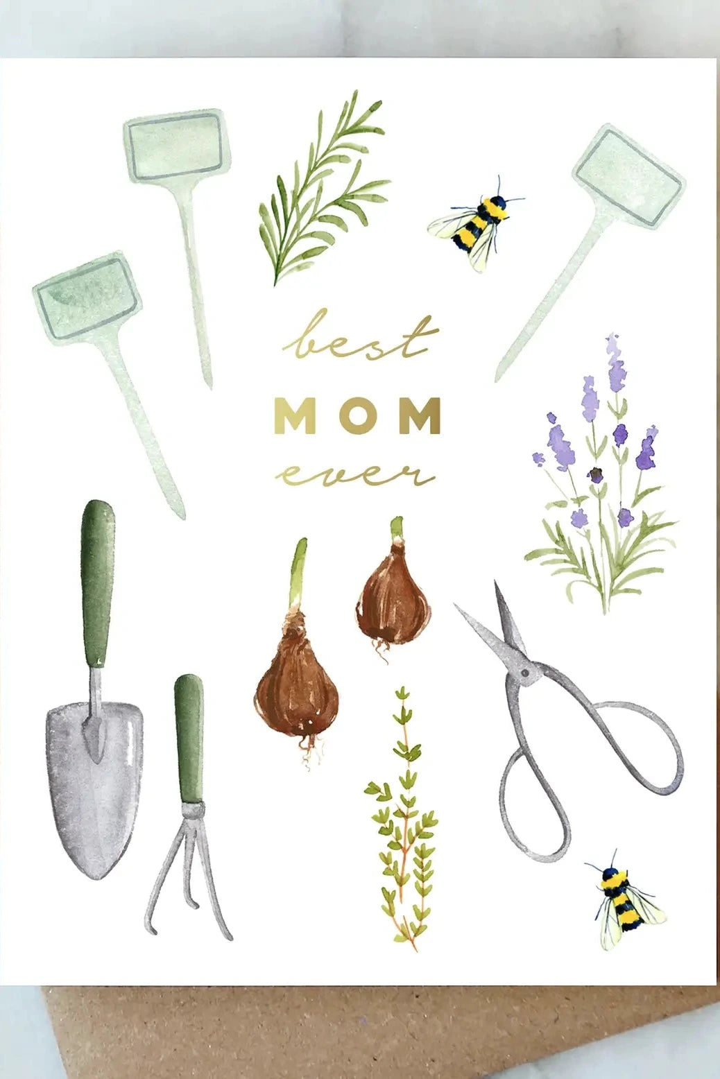 Abigail Jayne Design gardening mom card
