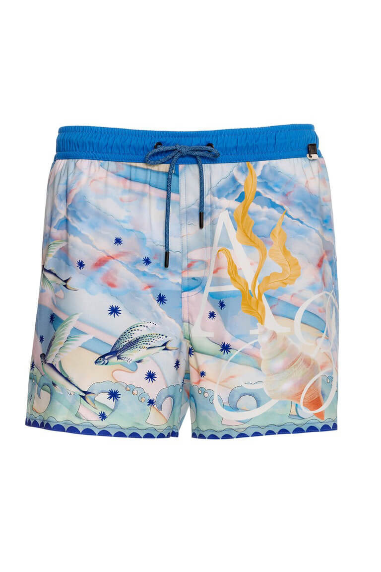 Agua Bendita Cassius swim trunks in nacar