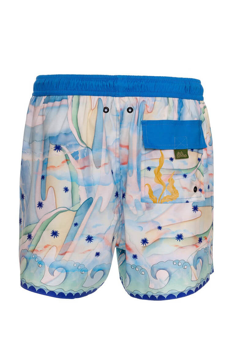 Agua Bendita Cassius swim trunks in nacar