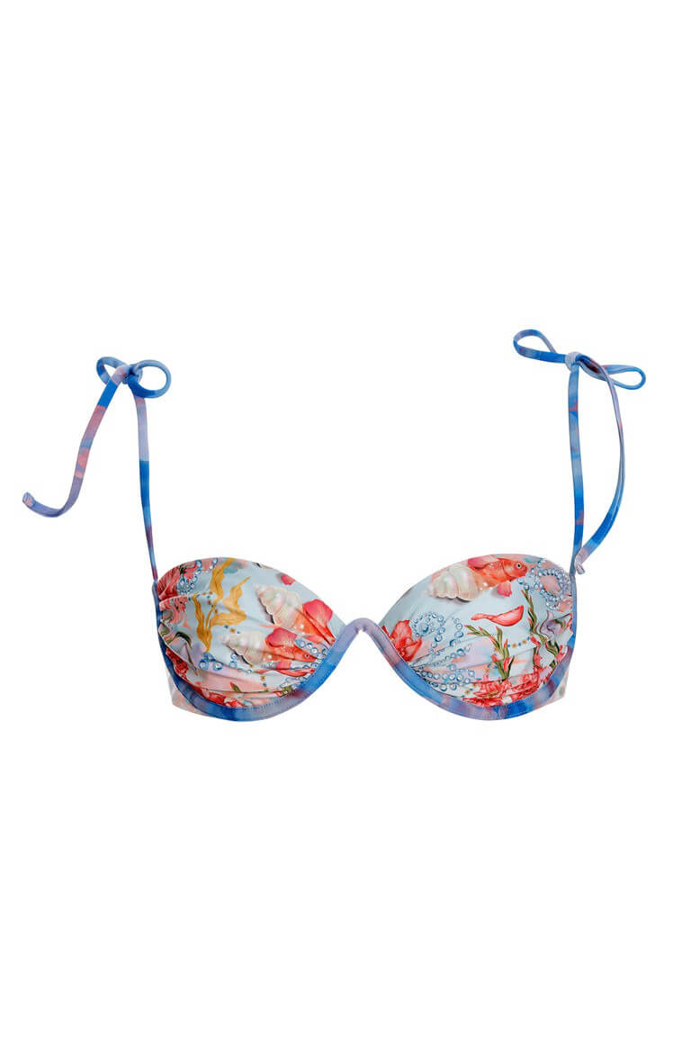 Agua Bendita nacar Donna top