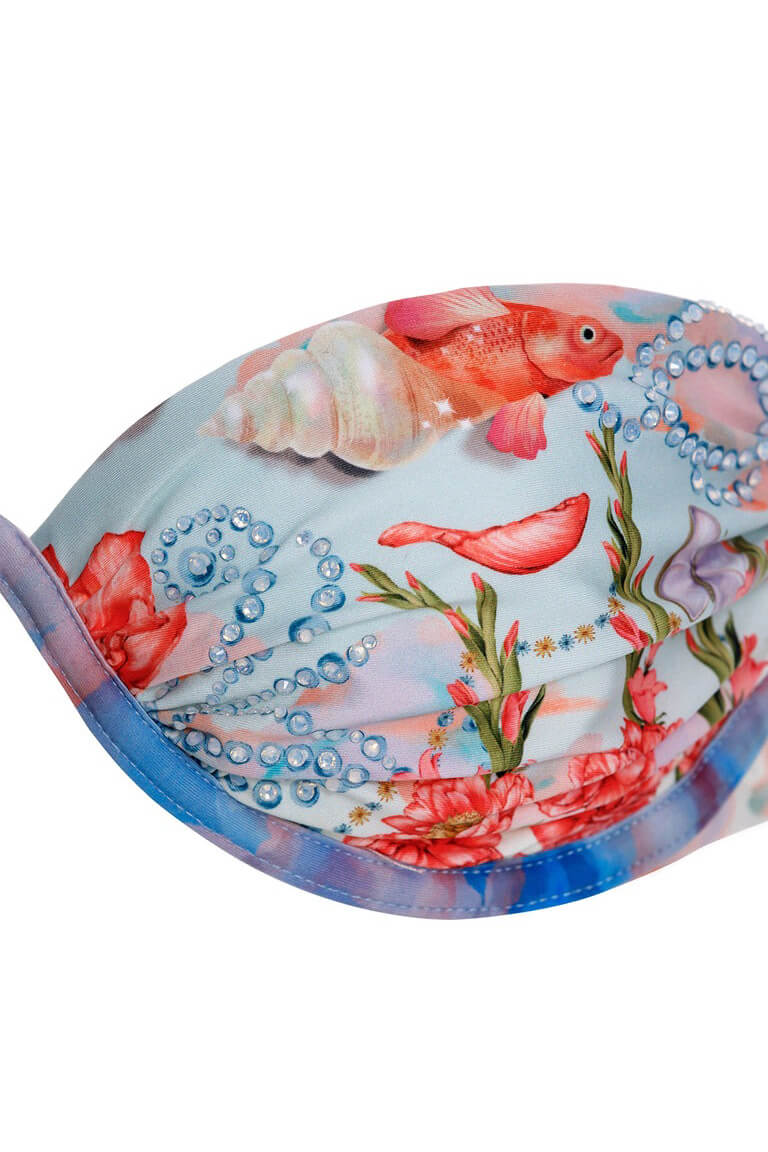 Agua Bendita nacar Donna top