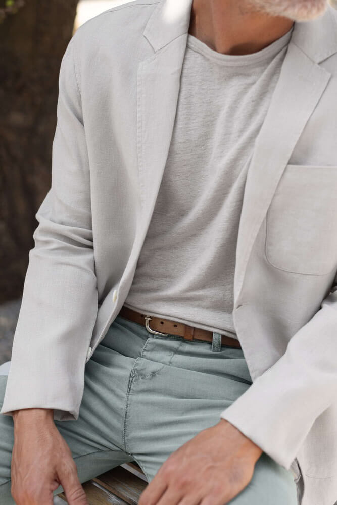 Alex Crane Alta blazer in bone