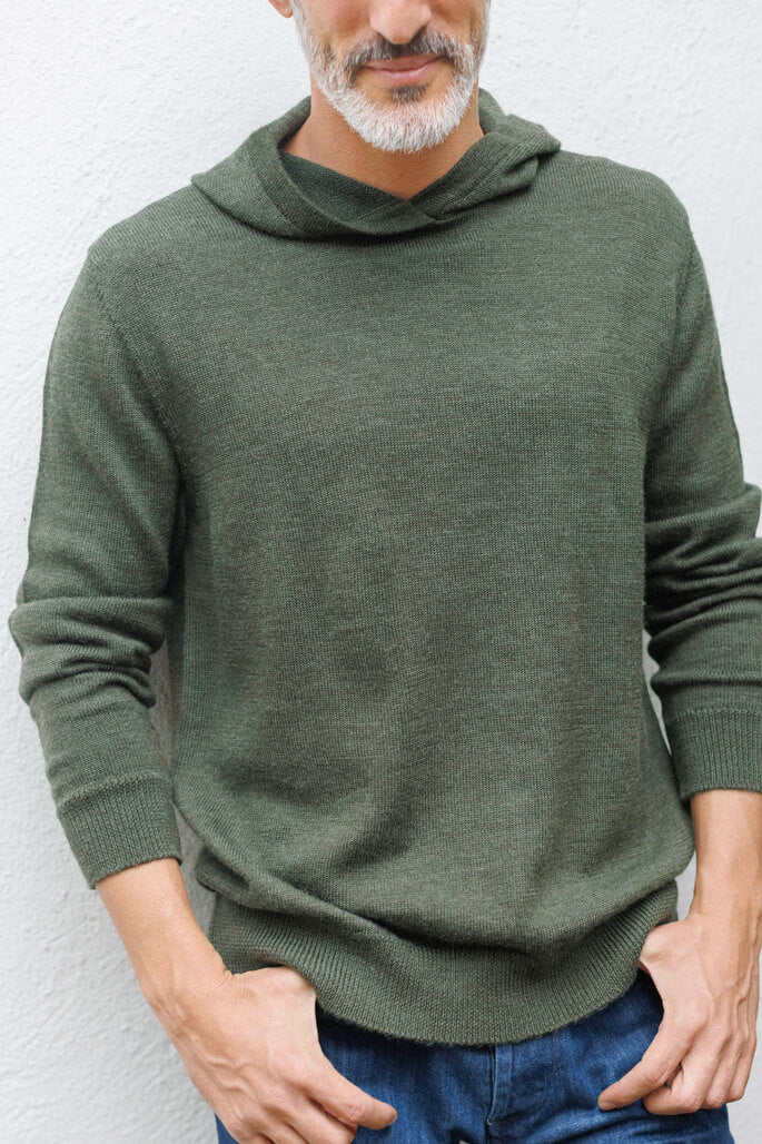 Alex Crane Campo Hoodie in pine