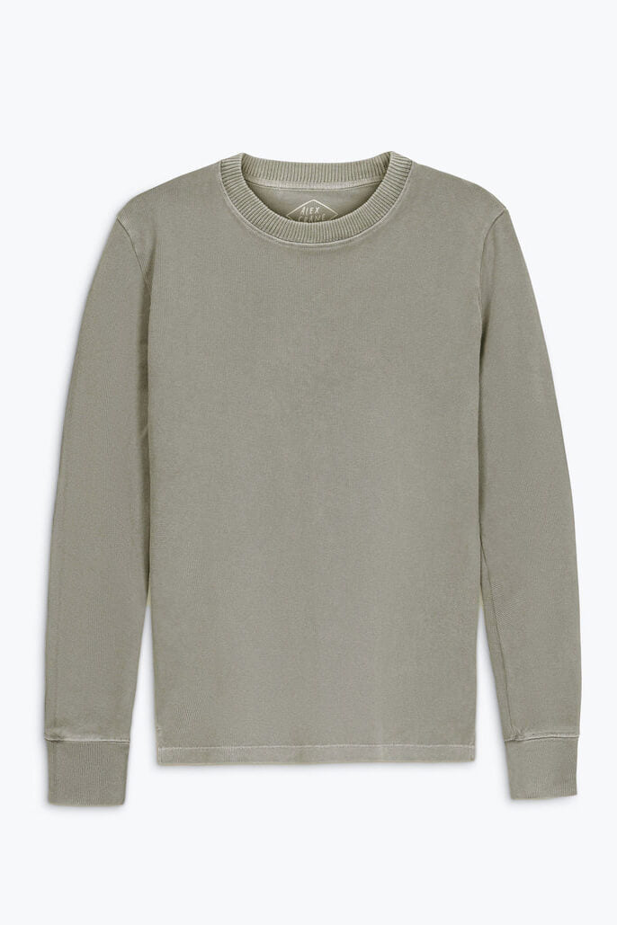 Alex Crane Caza Crewneck in clay
