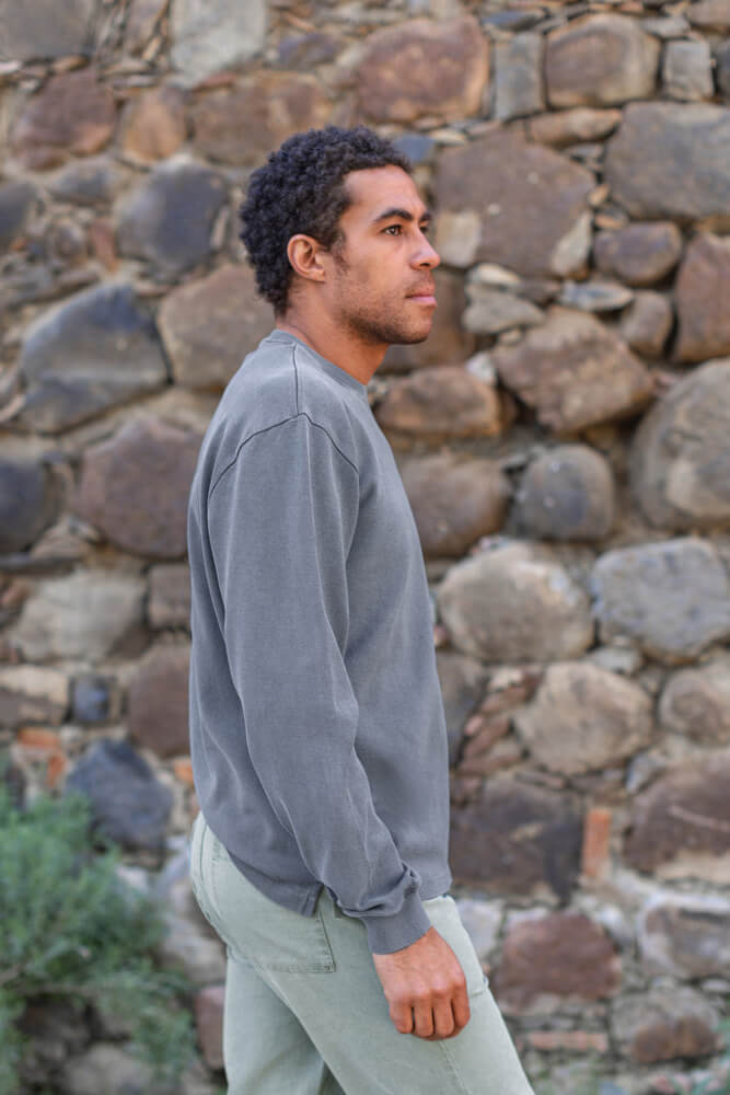 Alex Crane caza crewneck in slate
