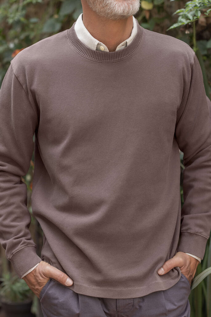 Alex crane Crewneck in coffee
