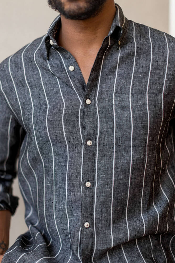 Alex Crane Playa shirt in chalk