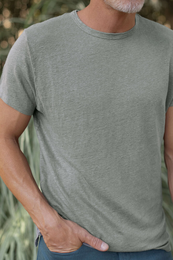 Alex Crane Sun Tee in jade