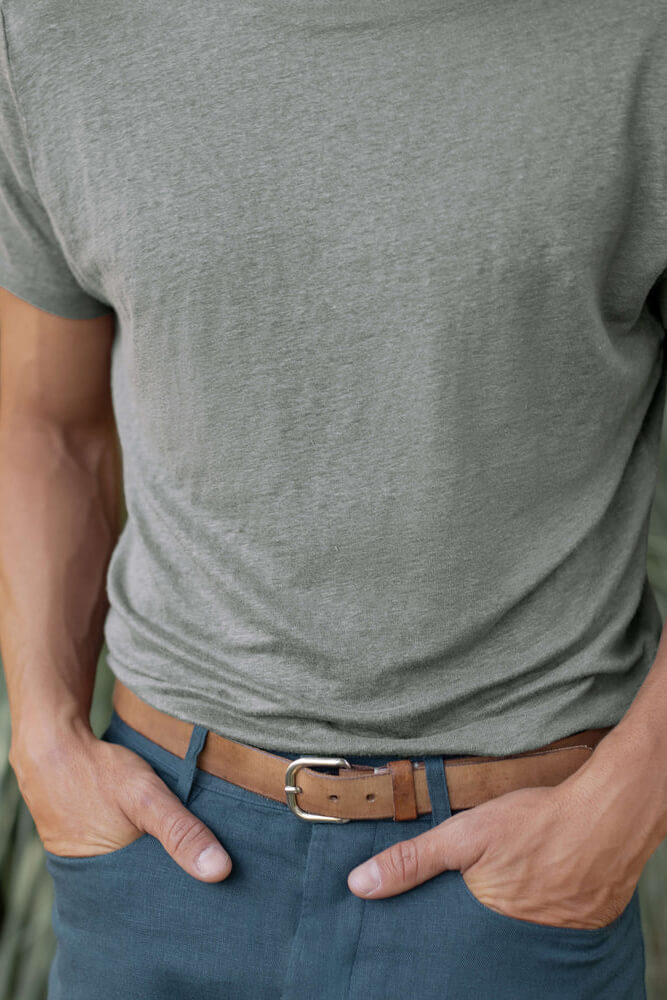 Alex Crane Sun Tee in jade