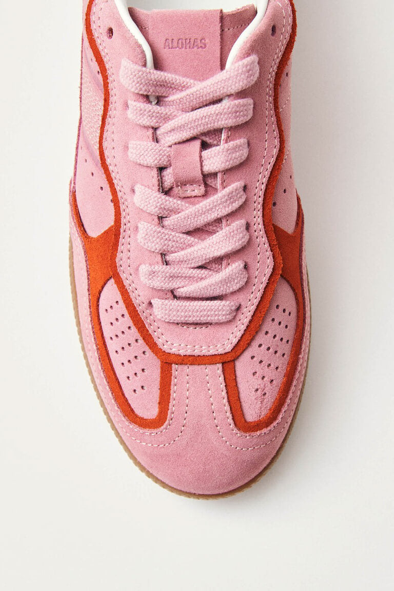 ALOHAS rife sea pink leather sneakers