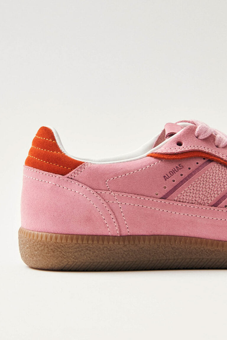 ALOHAS rife sea pink leather sneakers