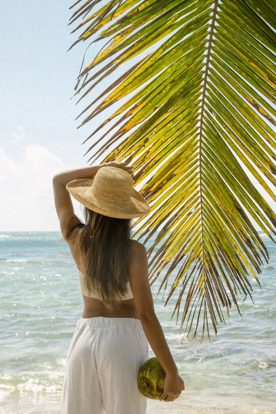 Augustine Hat Co in Maui cruiser straw hat
