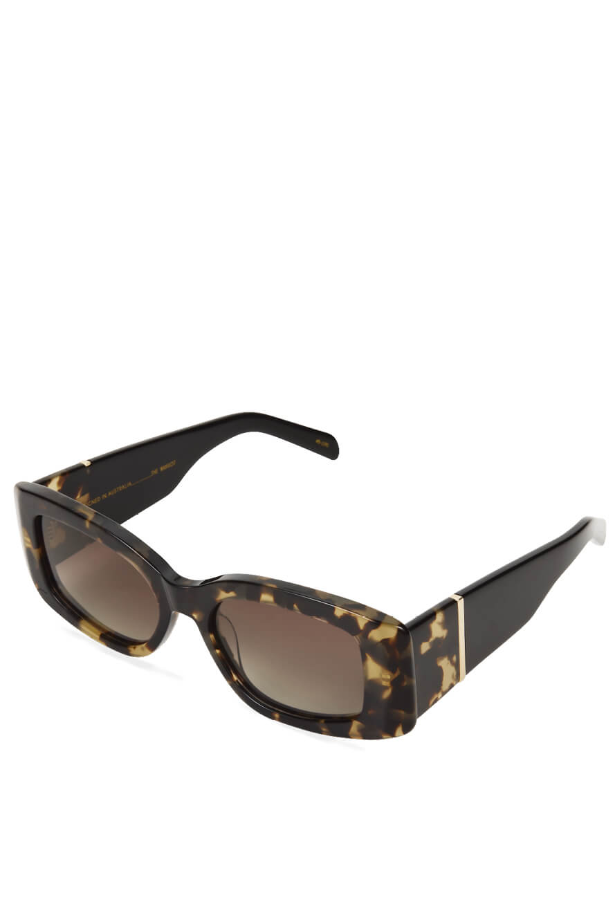 Banbe Margot Sunglasses in toffee tortoise black pecan