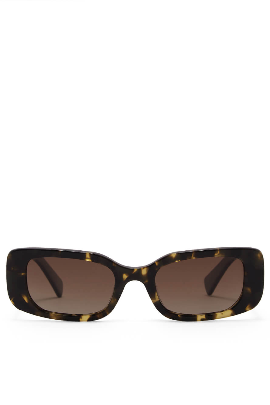 Banbe Tash Sunglasses in toffee tortoise black and pecan