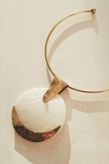 Bisjoux seashell mop pendant