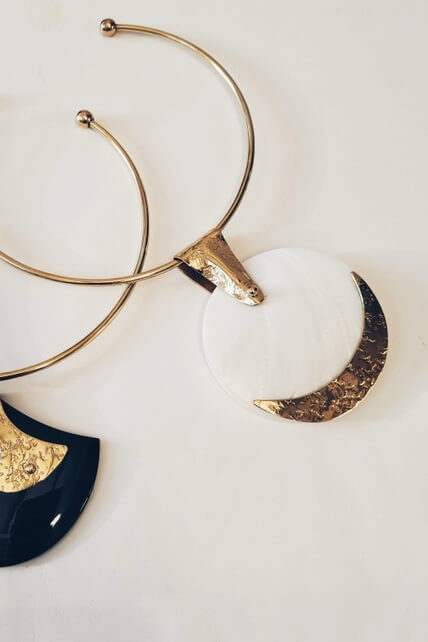 Bisjoux seashell mop pendant