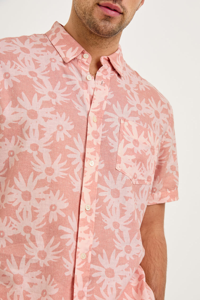 Rails Carson Shirt in perennial pink