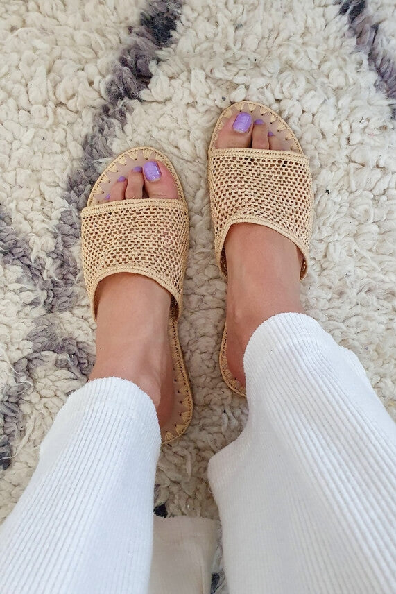 Craftberger Raffia handmade sandal