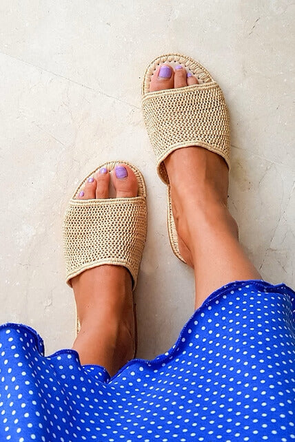 Craftberger Raffia handmade sandal