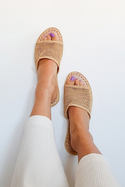 Craftberger Raffia handmade sandal