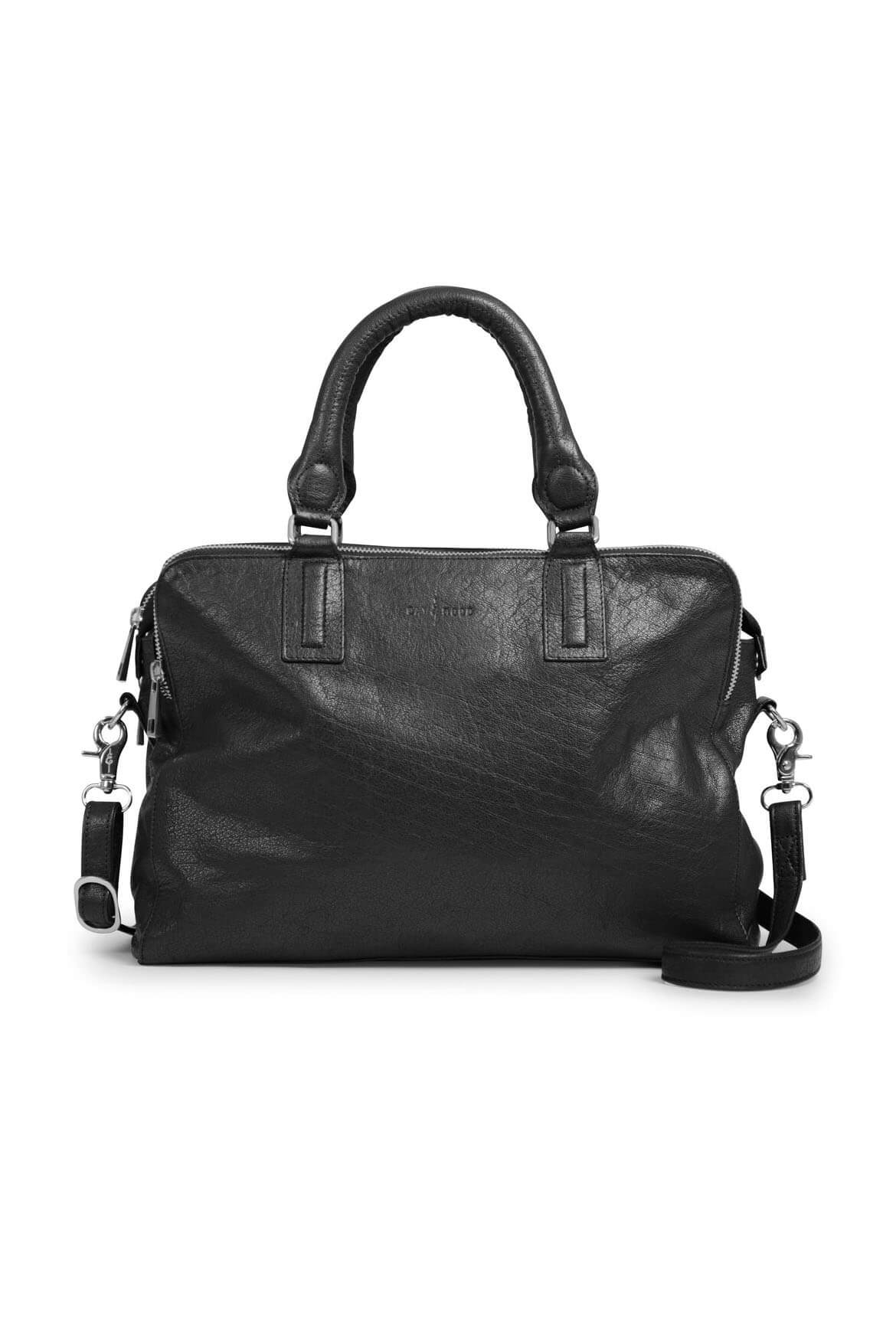 Day + Mood Hannah satchel in black