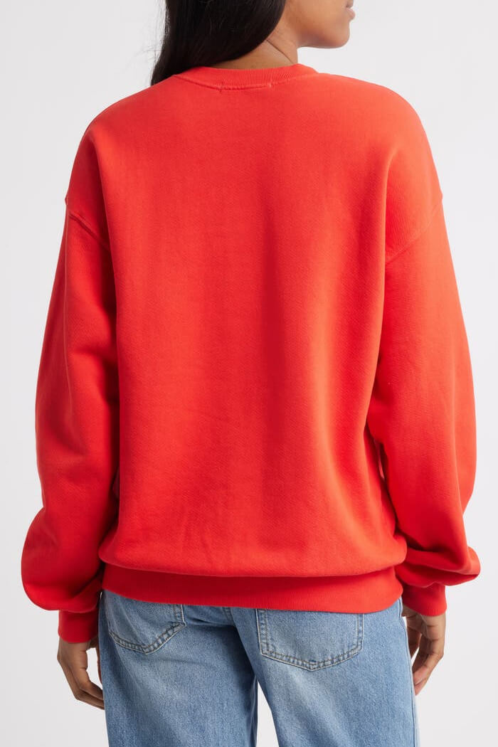 Daydreamer Tees Cowboy Wanted BF Crew in cherry red