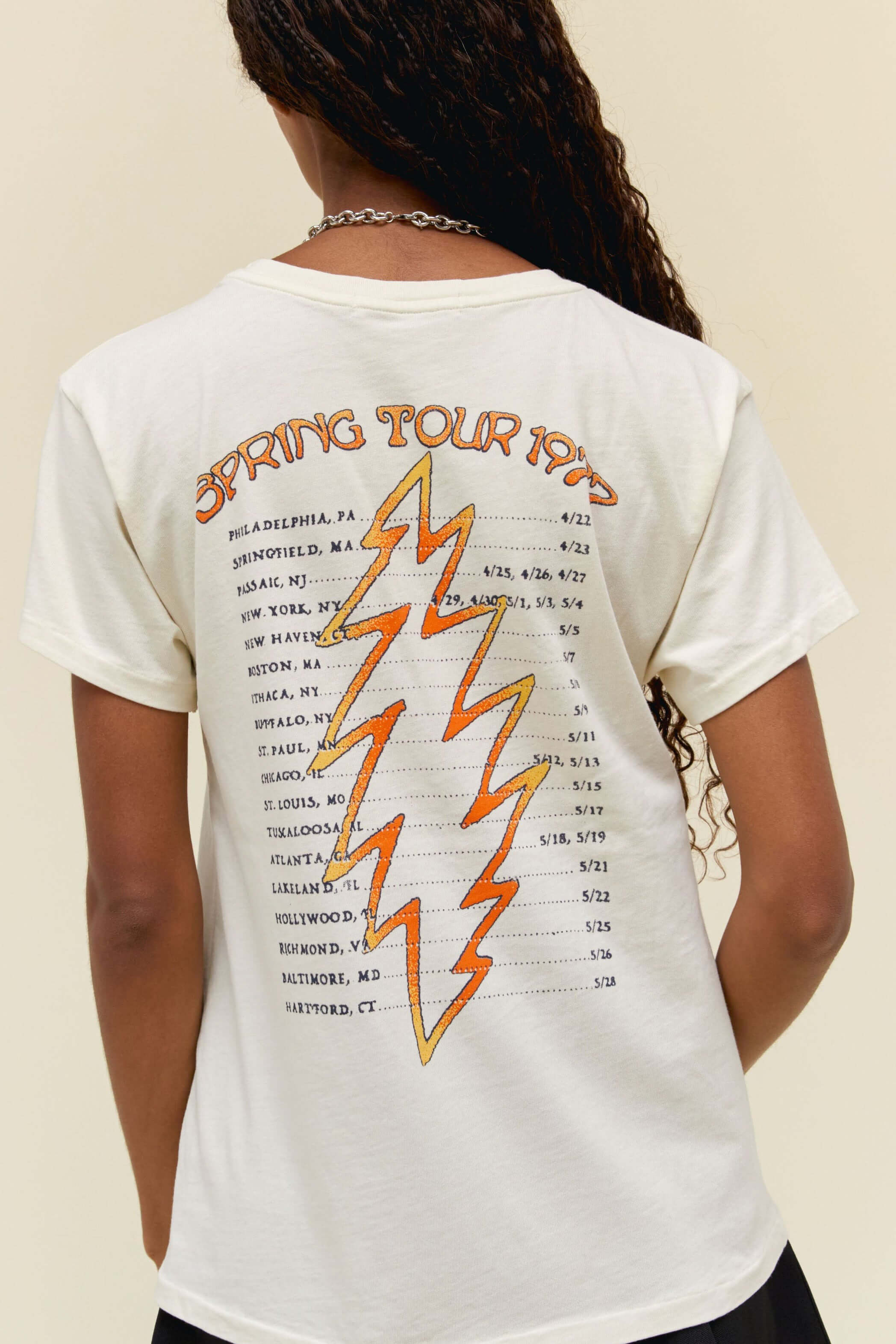 Daydreamer Grateful Dead spring 1977 tour tee