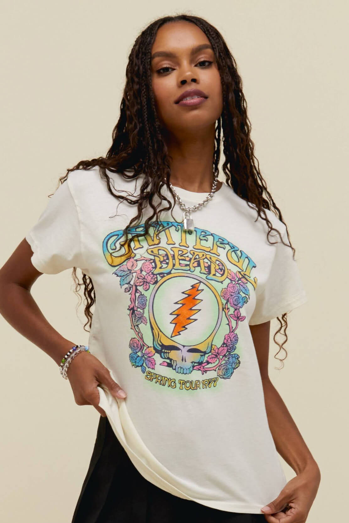 Daydreamer Grateful Dead spring 1977 tour tee