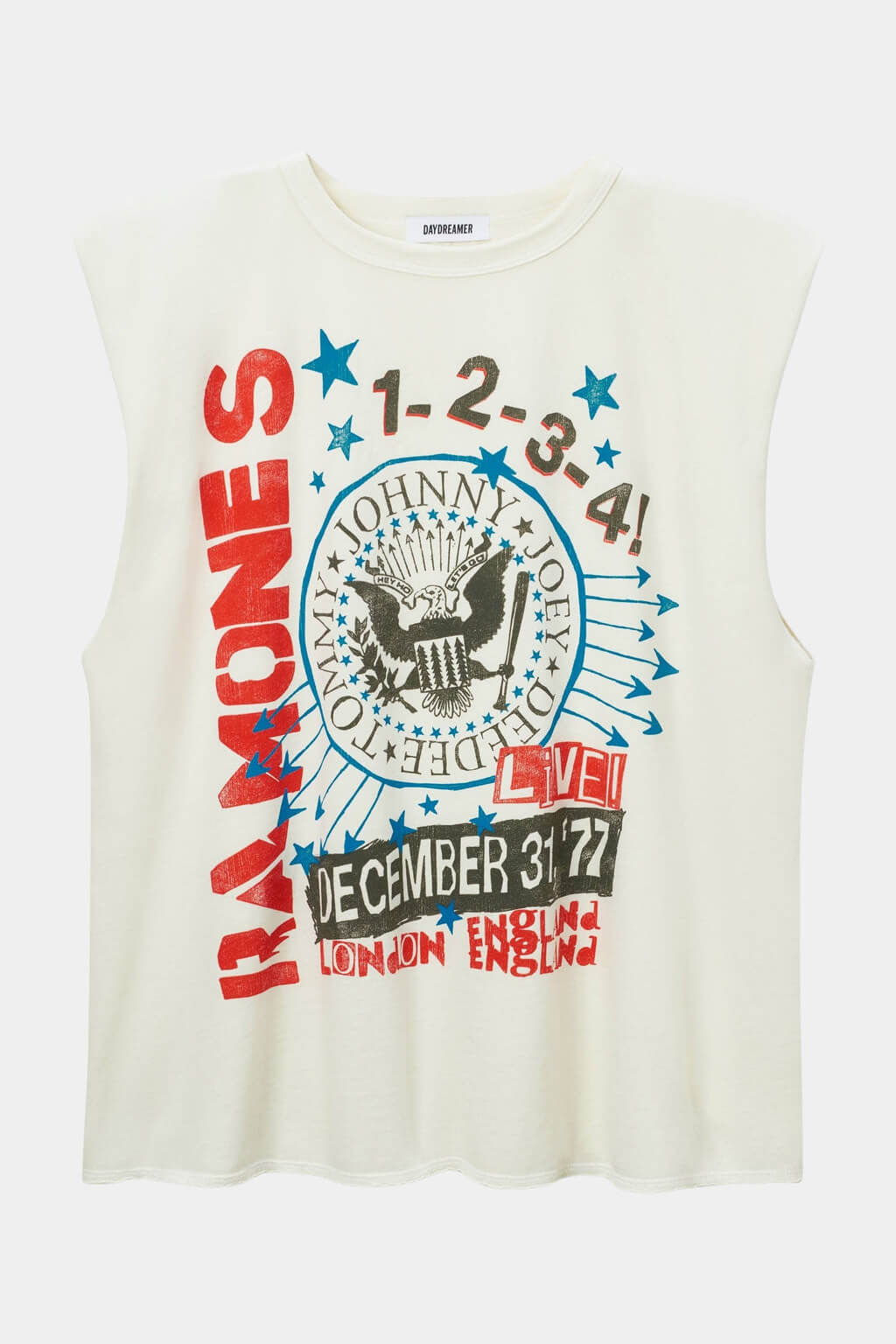 Ramones 77 Show Poster Tank