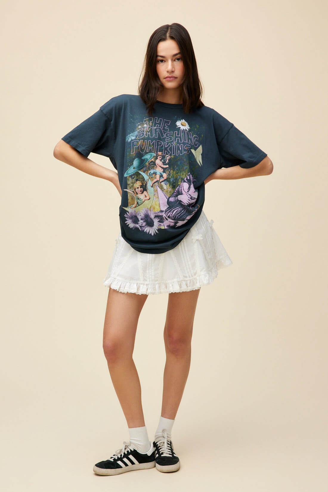 Daydreamer Tees Smashing Pumpkins infinite sadness tee in vintage black