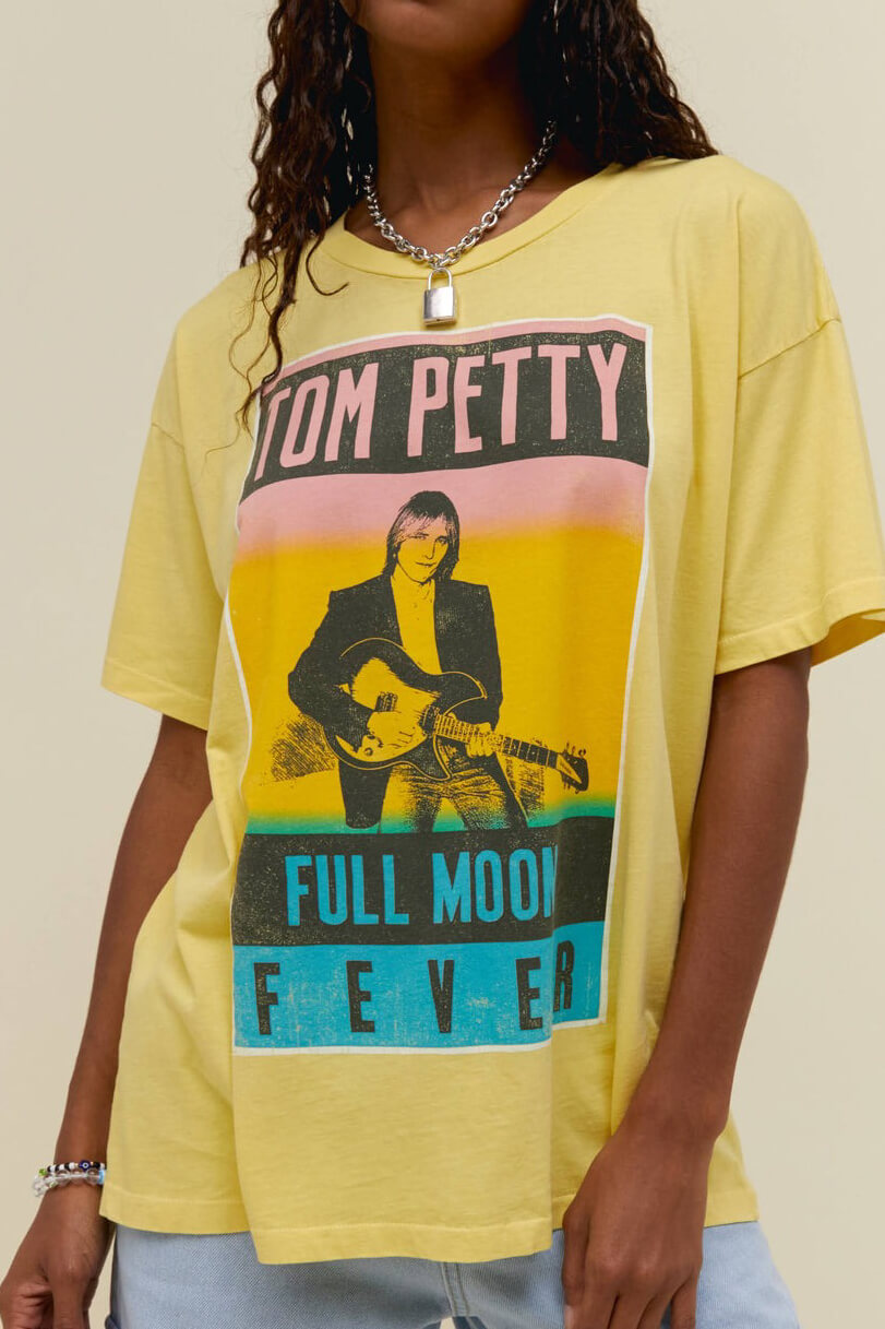 Daydreamer Tom Petty Full Moon Fever Tee