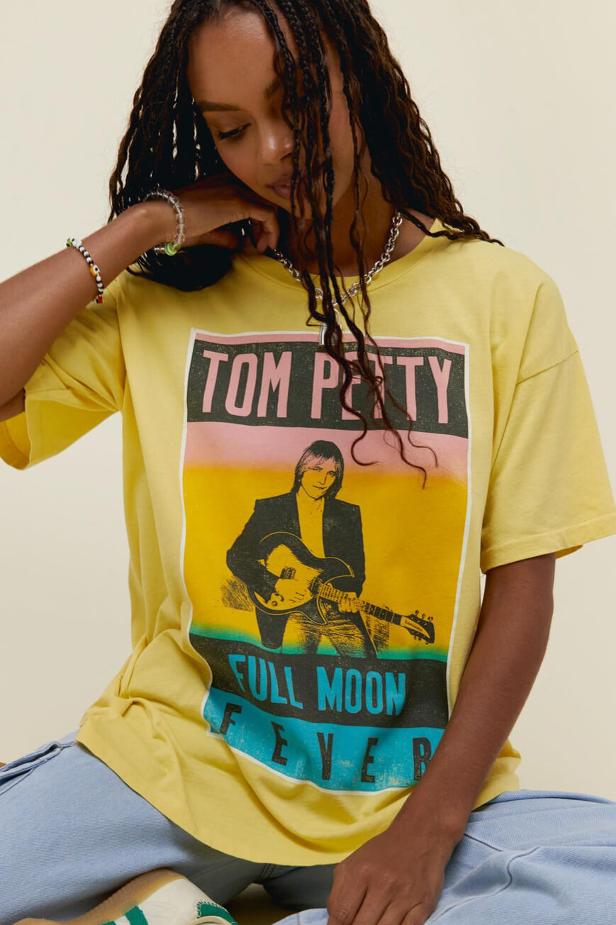 Daydreamer Tom Petty Full Moon Fever Tee