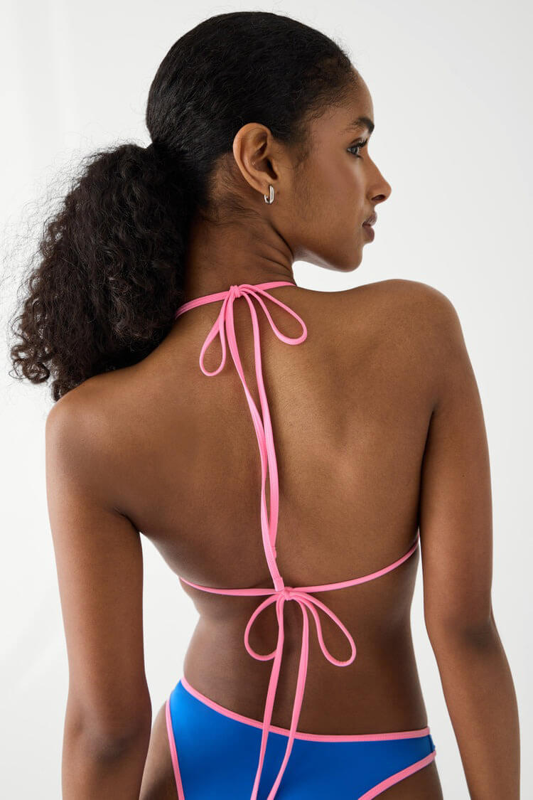 Frankies Bikinis Nick top in taffy