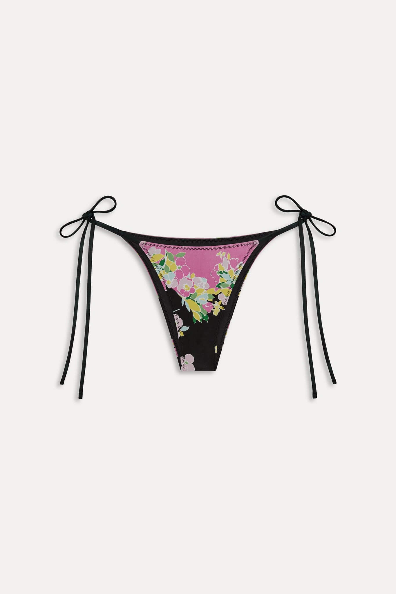 Frankies Bikinis Mackenzie Bottom in midnight blossom