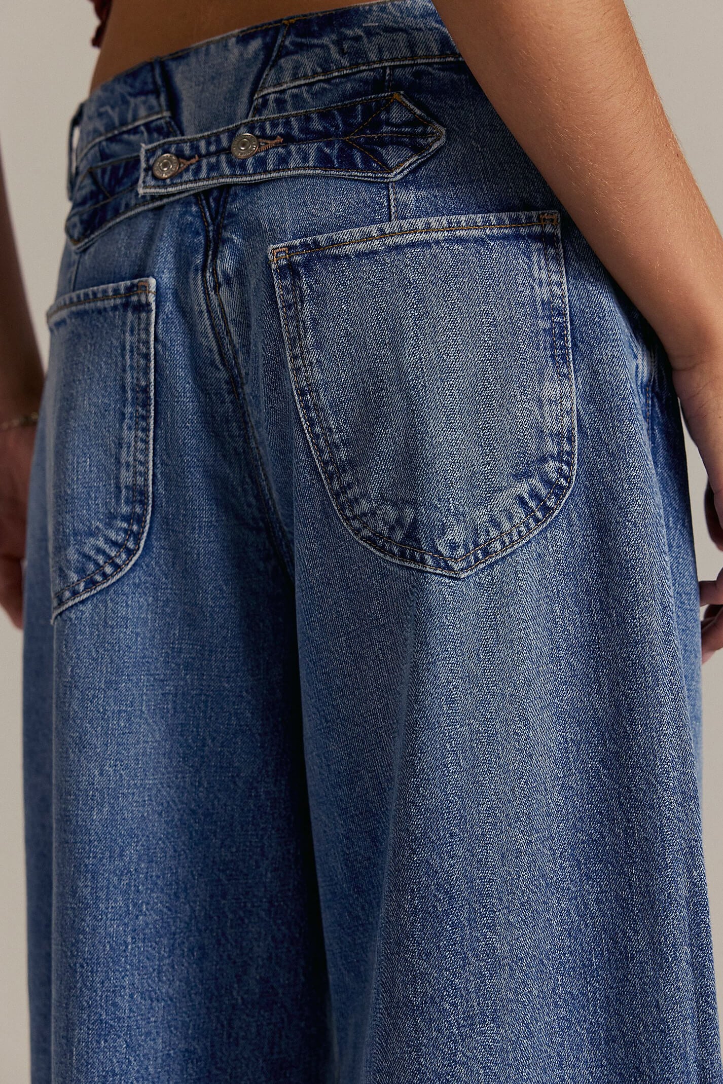 Free People Alia Wide Leg in beacon