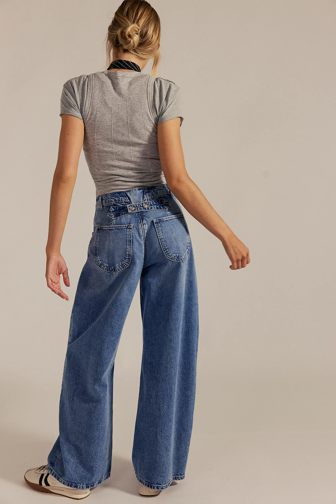 Free People Alia Wide Leg in beacon