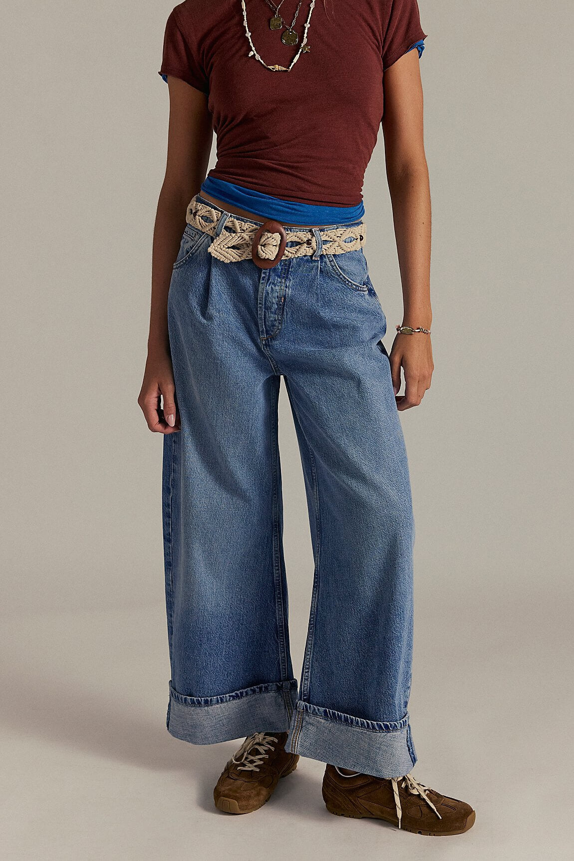 Free People Alia Wide Leg in beacon