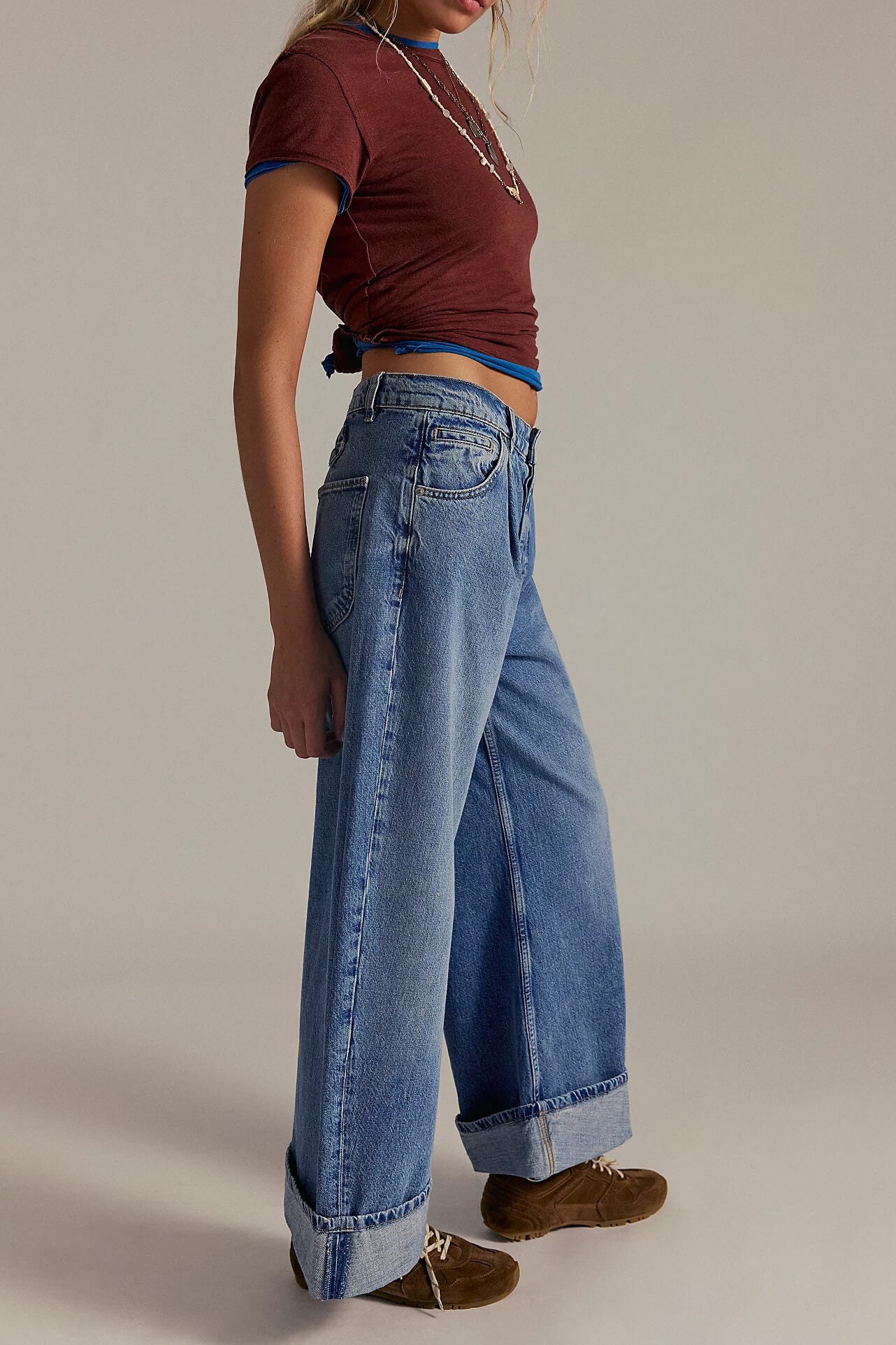 Free People Alia Wide Leg in beacon